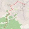 Trace GPS Pic de Bure par Vallon de Sauvas, itinéraire, parcours