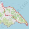 Trace GPS Olerando Île d'Yeu, itinéraire, parcours