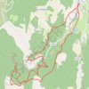 Trace GPS Les Gorges de la Nesque, itinéraire, parcours