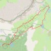 Trace GPS LE LAC DE PORMENAZ (départ du lac vert), itinéraire, parcours