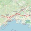 Trace GPS GR653 Randonnée de Arles (Bouches-du-Rhône) à Aniane (Hérault), itinéraire, parcours
