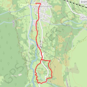 Trace GPS 1 Les granges dOurcibats - Louron Bike Trail, itinéraire, parcours