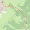 Trace GPS Ski aux marmottes noires, itinéraire, parcours