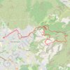 Trace GPS Collines d'Allauch, itinéraire, parcours