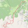 Trace GPS Mont Jovet par le Col du Lac, itinéraire, parcours