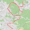 Trace GPS Balade autour de Roquefort les Pins, itinéraire, parcours
