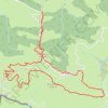 Trace GPS Arthaburu, Errozate, Arranohegi en circuit depuis le col d'Arthé, itinéraire, parcours