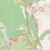 Trace GPS Le Grand Mont, itinéraire, parcours