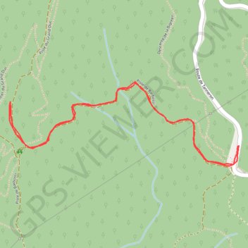 Trace GPS La piste de Barbossi, itinéraire, parcours