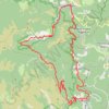 Trace GPS Granite Mont Lozère, itinéraire, parcours