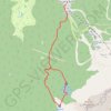 Trace GPS Cabane du Serre du Play par la Combe de Fer depuis le Clôt de la Balme, itinéraire, parcours