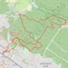 Trace GPS Boucle en forêt à partir de Taverny, itinéraire, parcours