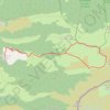 Trace GPS Pic de Burat depuis Gouaux-de-Luchon, itinéraire, parcours