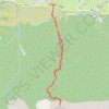 Trace GPS Croix Carail, itinéraire, parcours