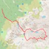Trace GPS La Grande Lauziere sauvage (Belledonne), itinéraire, parcours