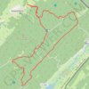 Trace GPS Forêt du Risoux, itinéraire, parcours
