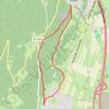 Trace GPS Ardon - Vouvray par Combe de Vaud, itinéraire, parcours