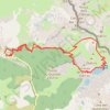 Trace GPS Ascension des aiguilles de Tortisse, itinéraire, parcours