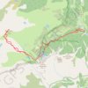 Trace GPS Mont Sainte-Marie, itinéraire, parcours