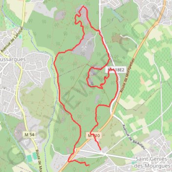 Trace GPS Marche dans l-après-midi - Marche - Strava by Stravatogpx app, itinéraire, parcours