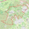 Trace GPS Sortie à VTT autour de Murviel, départ de SGO, itinéraire, parcours