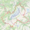 Trace GPS Tour du Mont Blanc cyclo, itinéraire, parcours