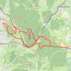 Trace GPS Sortie à vélo dans l'après-midi, itinéraire, parcours