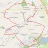 Trace GPS Brix Église (50700), itinéraire, parcours