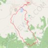 Trace GPS Mont-Jovet depuis La Cour, itinéraire, parcours