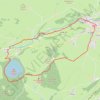Trace GPS Couze et lac Pavin, itinéraire, parcours