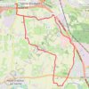 Trace GPS Course à pied - Rennes sud, itinéraire, parcours