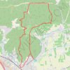 Trace GPS Randonnée de Piolenc au bois d'Uchaux, itinéraire, parcours