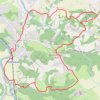 Trace GPS Villefranque - Milafrangan Gaindi, itinéraire, parcours