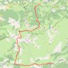 Trace GPS Les Launes - moulin de Rigaud, itinéraire, parcours