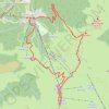 Trace GPS Le Lioran - Plomb du Cantal, itinéraire, parcours