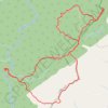 Trace GPS 🚶 Trace croisée quatre ,piton laroche, itinéraire, parcours