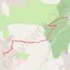 Trace GPS Cime du Sambuie, itinéraire, parcours