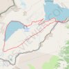 Trace GPS Sur les traces des dinosaures (Emosson), itinéraire, parcours