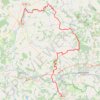 Trace GPS TCH J2 Rochechouart - Confolens, itinéraire, parcours