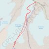 Trace GPS Punta Giordani-2013, itinéraire, parcours