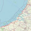 Trace GPS Itinéraire de Hoofdweg 182III, 1057 DD Amsterdam, Pays-Bas à 9 Rue Louguet, 62100 Calais, France, itinéraire, parcours