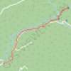 Trace GPS Cascades de Beaugendre, itinéraire, parcours