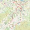 Trace GPS cycleroute Edinburgh, itinéraire, parcours