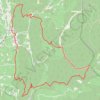Trace GPS Vallon de Prébayon et Notre-Dame d'Aubusson, itinéraire, parcours