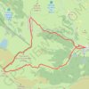 Trace GPS Pic du Lion par la coume de Baqué, itinéraire, parcours