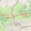 Trace GPS Lac des mines d'or (Haute Savoie) - Barme (Valais), itinéraire, parcours