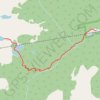 Trace GPS Crater Lakes via South Boulder Creek, itinéraire, parcours