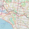 Trace GPS Yarra River - Melbourne, itinéraire, parcours
