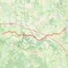 Trace GPS 23 Cussy les Forges-Semur en Auxois: 31.20 km, itinéraire, parcours