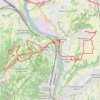 Trace GPS Montanay - Mont Py, itinéraire, parcours